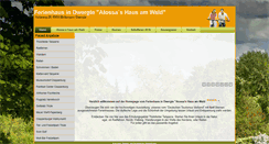 Desktop Screenshot of ferienhaus-dwergte.com